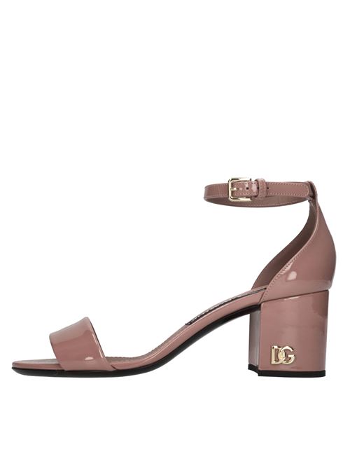 Sandali Keira in vernice DOLCE&GABBANA | CR1693 AN704 8H415ROSA ANTICO